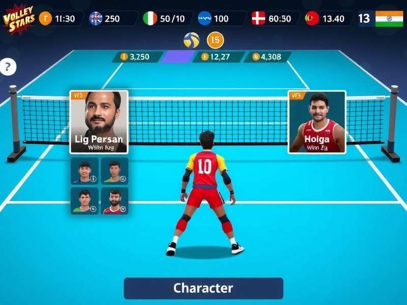Volley Stars Dominator character customization